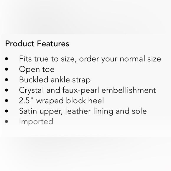 Women's Bagley Mischka Clara Embellished Block Heel Sandals Heels 7 See Videi - Picture 7 of 16